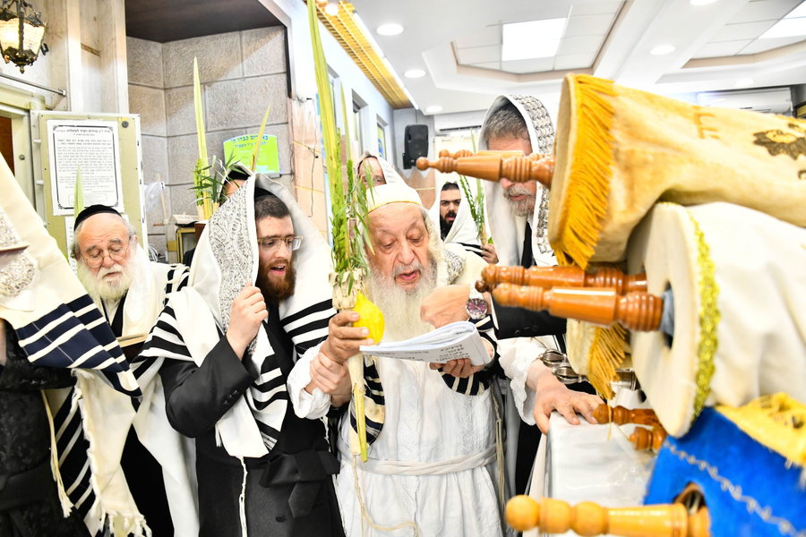 הושענא רבה בחצה"ק נאראל