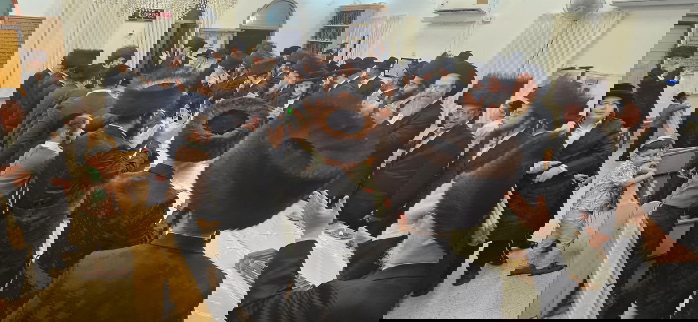 חג הסוכות ושמחת תורה בחצה"ק ז'ימגראד 