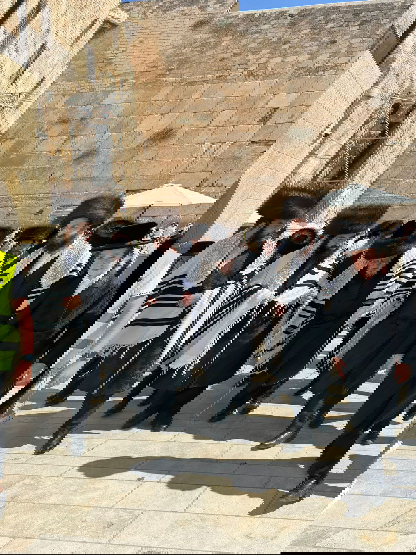 האדמו"ר מקופיטשניץ בנטילת לולב 