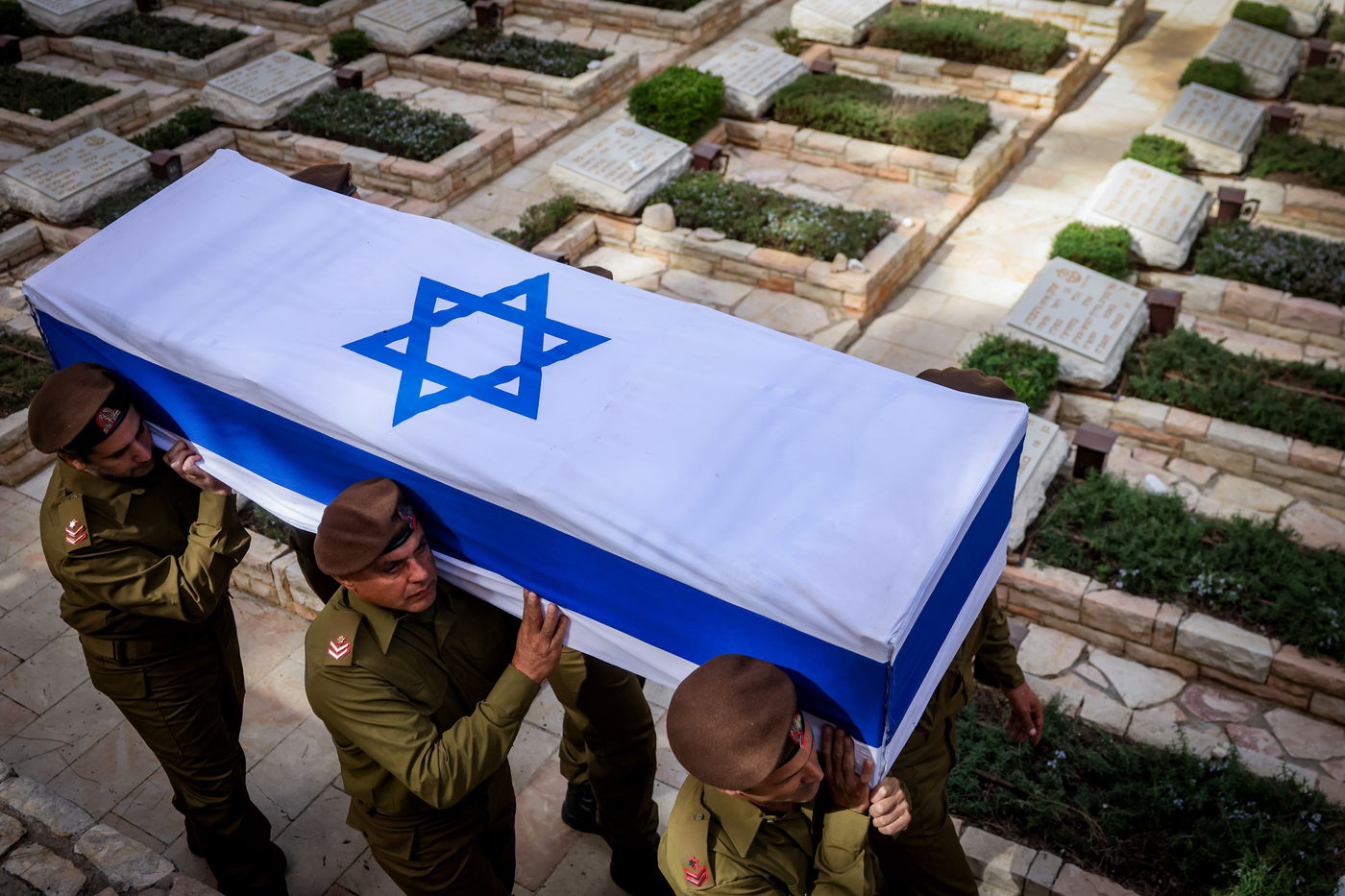 הלוויה בבית העלמין הצבאי הר הרצל