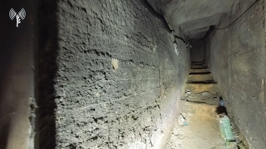 התוואי שהושמד בדרום לבנון