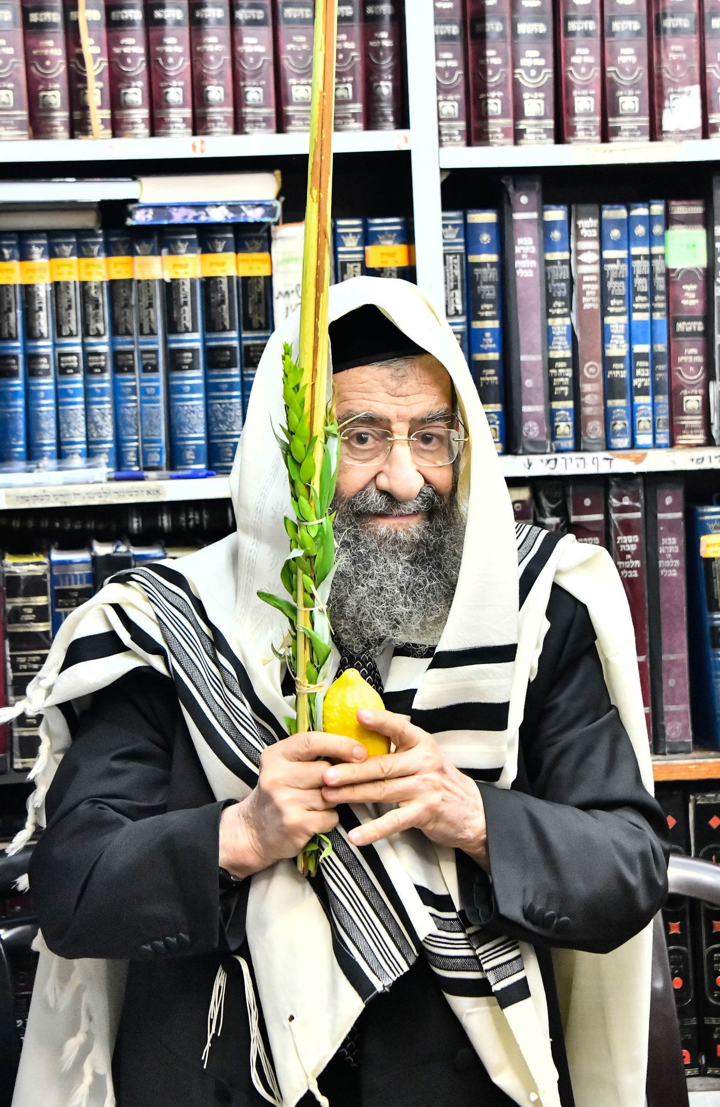 הושענא רבה אצל הגאון רבי מסעוד בן שמעון 