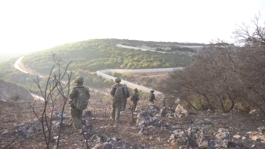 לוחמי גולני בדרום לבנון 