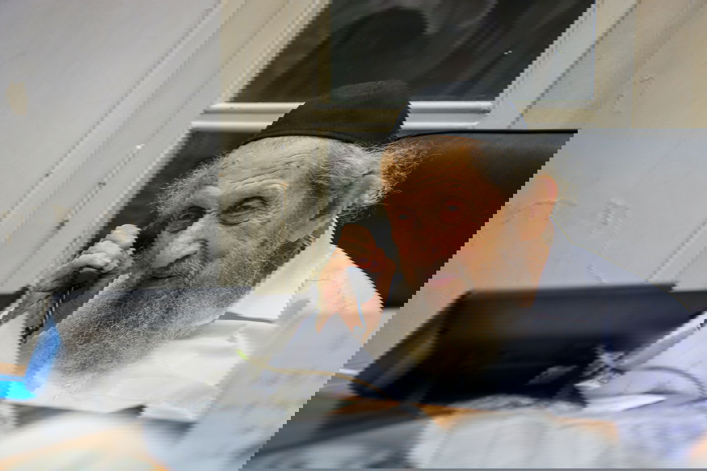 הגר"ד לנדו בשיחה עם הגרמ"ה הירש וח"כ גפני