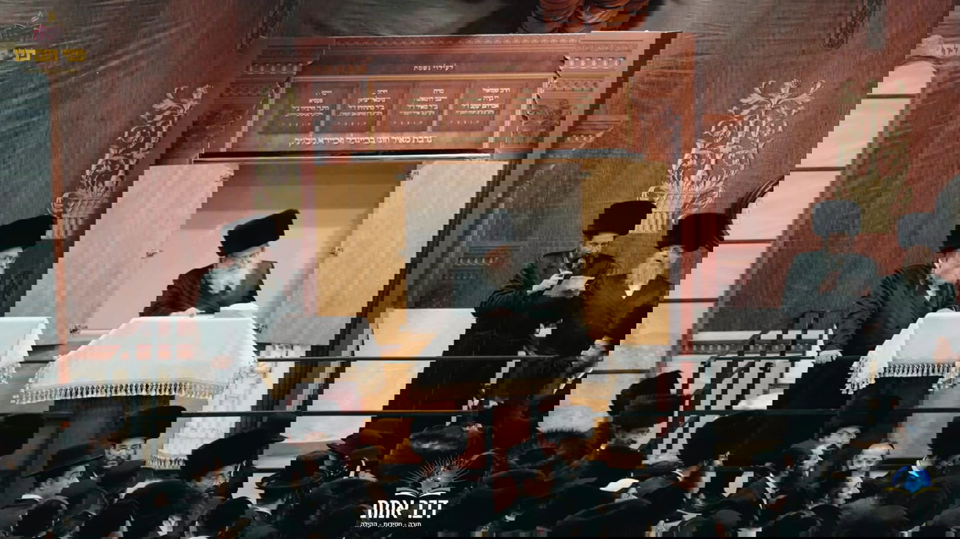 הקפות שניות אצל ראש הישיבה הגאון רבי שאול אלתר 