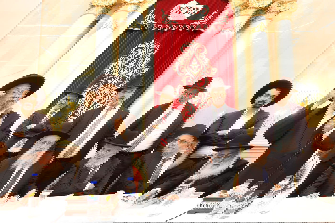 הקבלת פני רבו בראש העין 