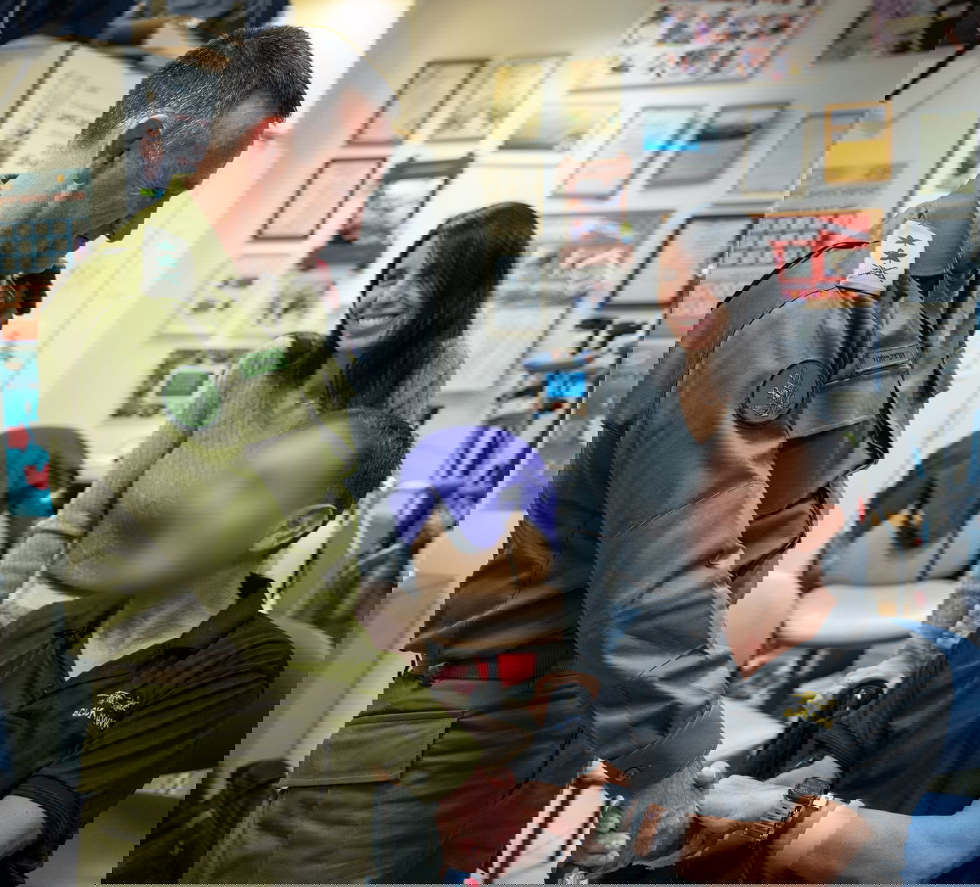 רנ"ג ר', טכנאי מסוקים שנפצע בהתרסקות המסוק בעזה