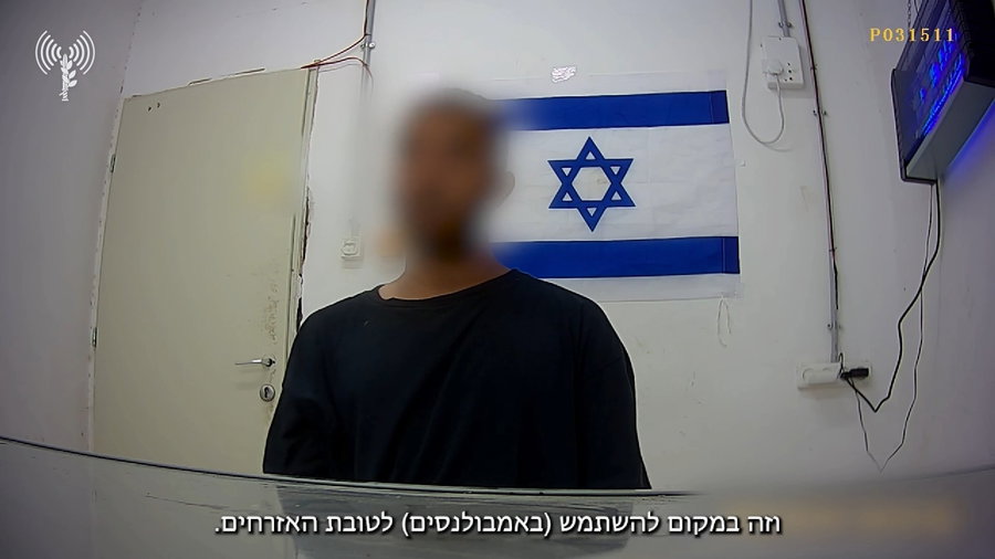 העדות של נהג האמבולנס