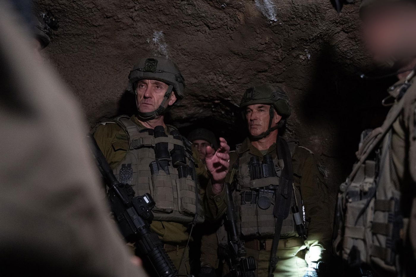 הרמטכ"ל במתחם הטרור של חיזבאללה