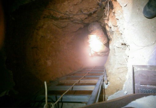 פיר מנהרה. אילוסטרציה