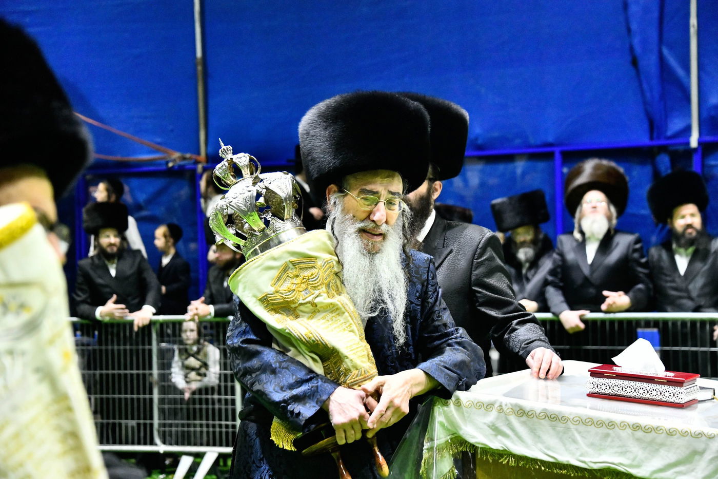 הקפות שניות בחצה"ק אלכסנדר 