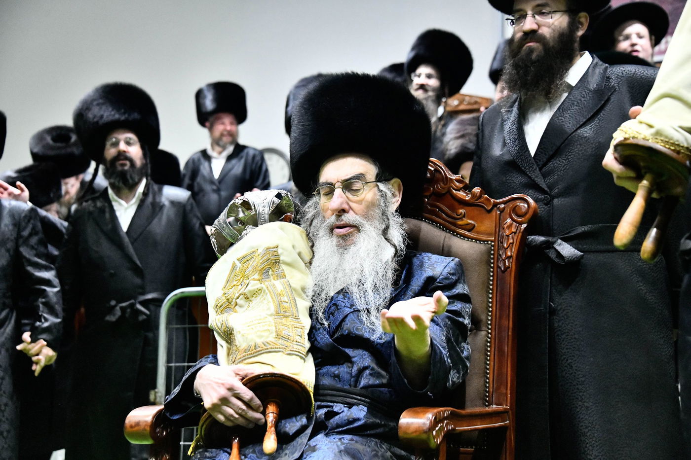 הקפות שניות בחצה"ק אלכסנדר 