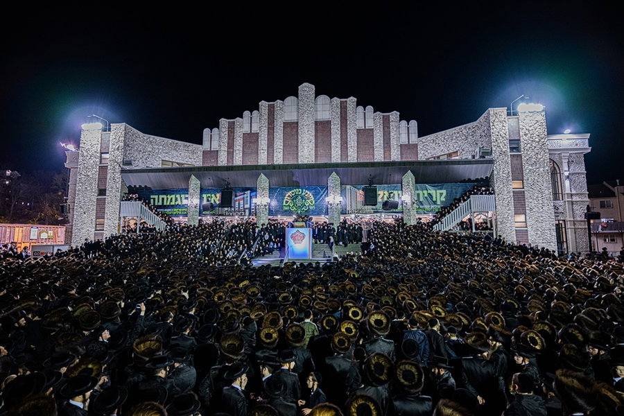 האדמו"ר מסאטמר בטיש נעילת החג