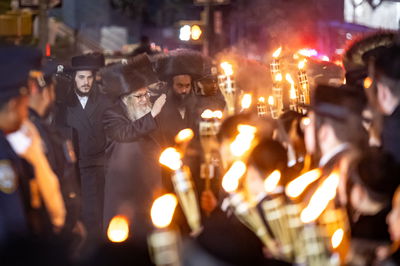 חג הסוכות ושמחת תורה בחצה"ק סאטמר 