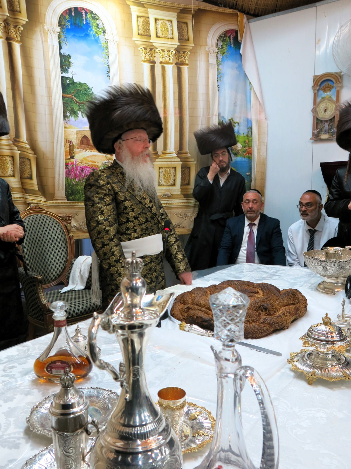 חג הסוכות בחצה"ק קרעטשניף קרית גת