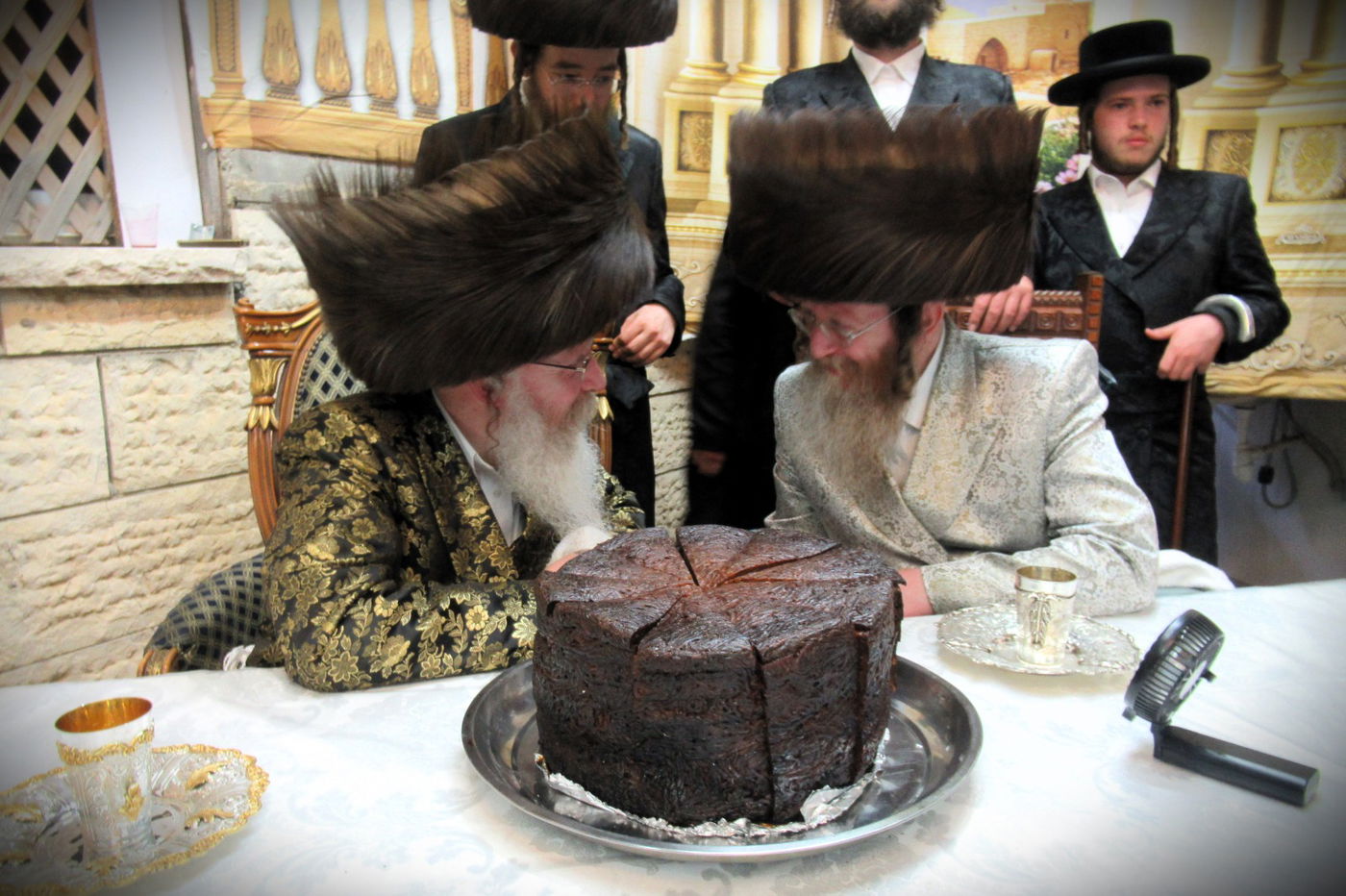 חג הסוכות בחצה"ק קרעטשניף קרית גת