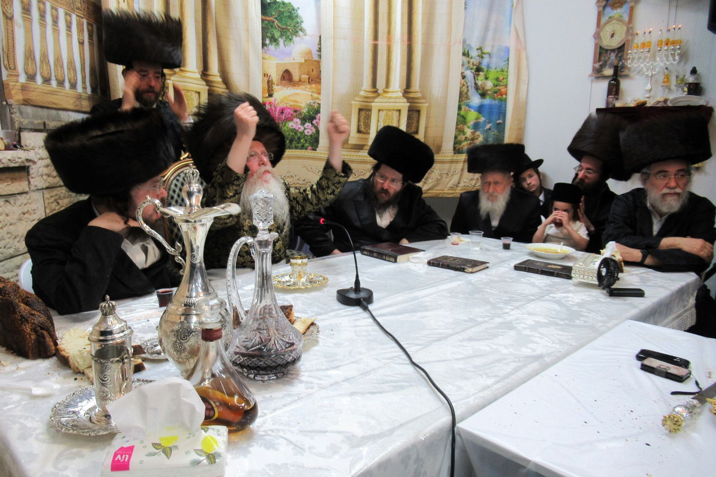 חג הסוכות בחצה"ק קרעטשניף קרית גת