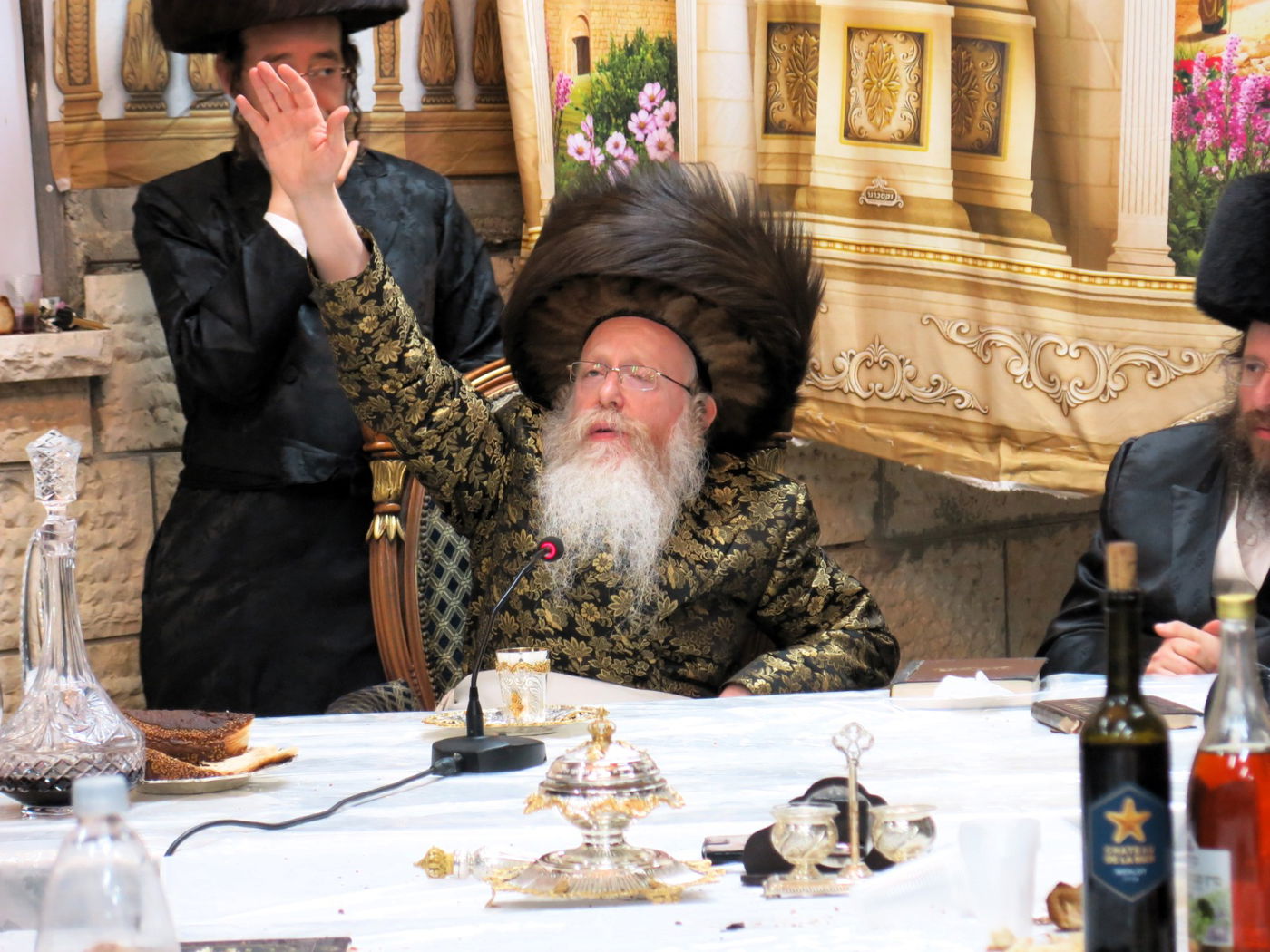 חג הסוכות בחצה"ק קרעטשניף קרית גת