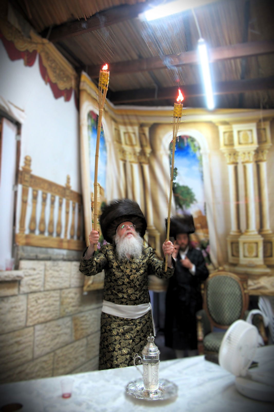 חג הסוכות בחצה"ק קרעטשניף קרית גת