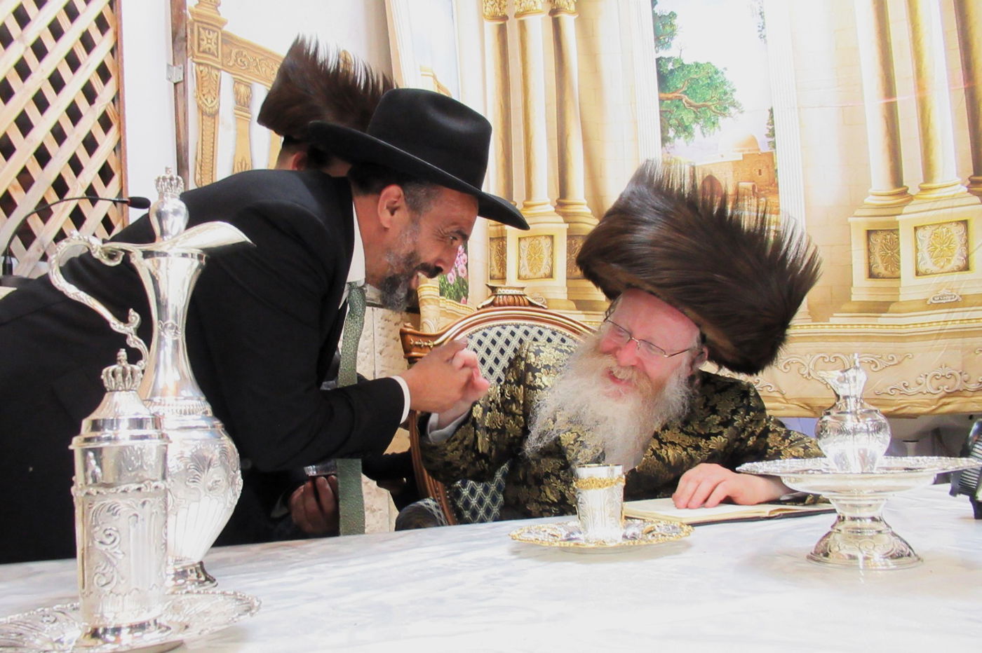 חג הסוכות בחצה"ק קרעטשניף קרית גת