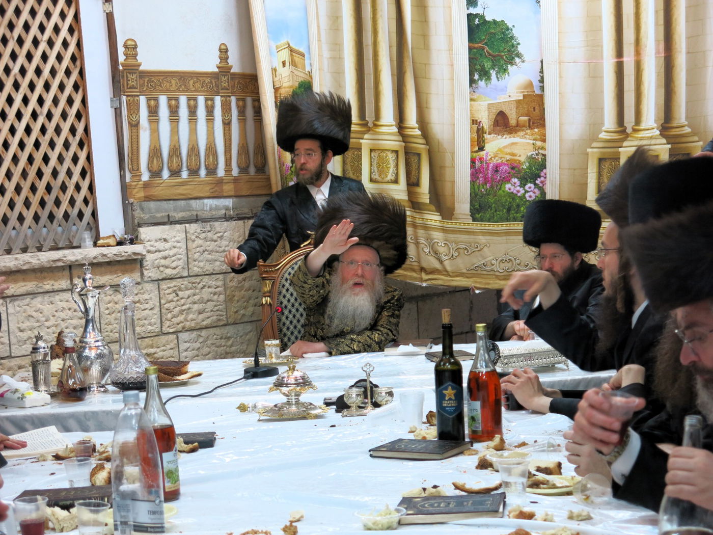 חג הסוכות בחצה"ק קרעטשניף קרית גת