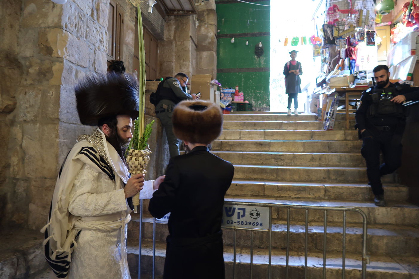 האדמו"ר מקאסוב לייקווד בהושענא רבה
