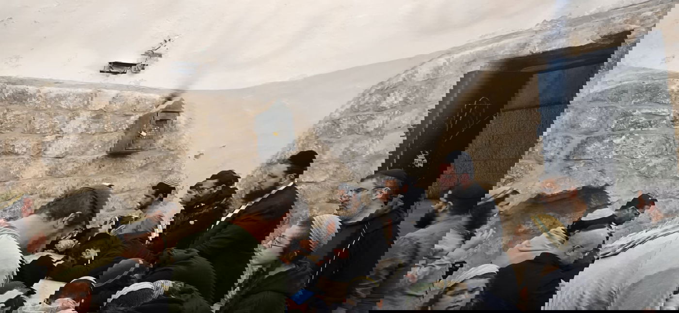 התפילה בקבר יוסף