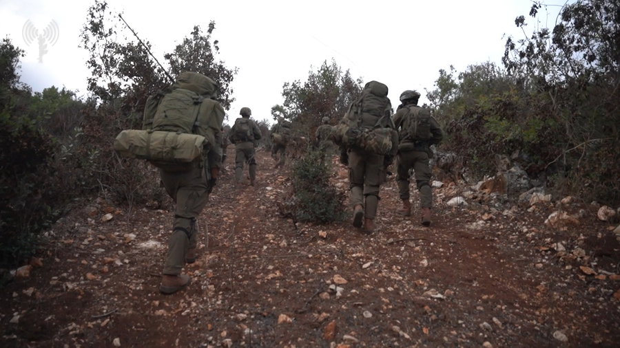 תיעוד מפעילות כוחות צה"ל בדרום לבנון