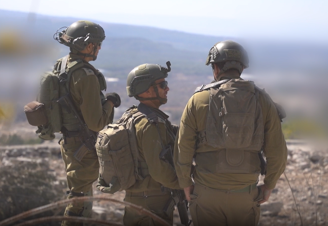 מח"ט 205 אל"מ שניידר בדרום לבנון