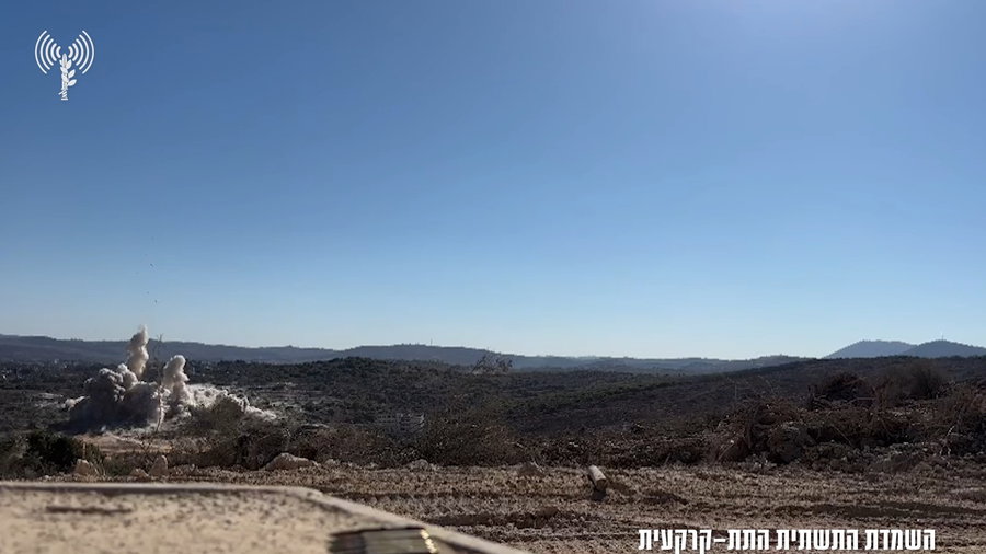צפו: לוחמי חטיבה 188 משמידים תשתית טרור תת קרקעית שהתגלתה בדרום לבנון