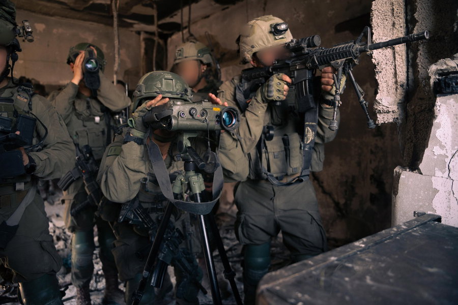לוחמי צה"ל ברצועת עזה