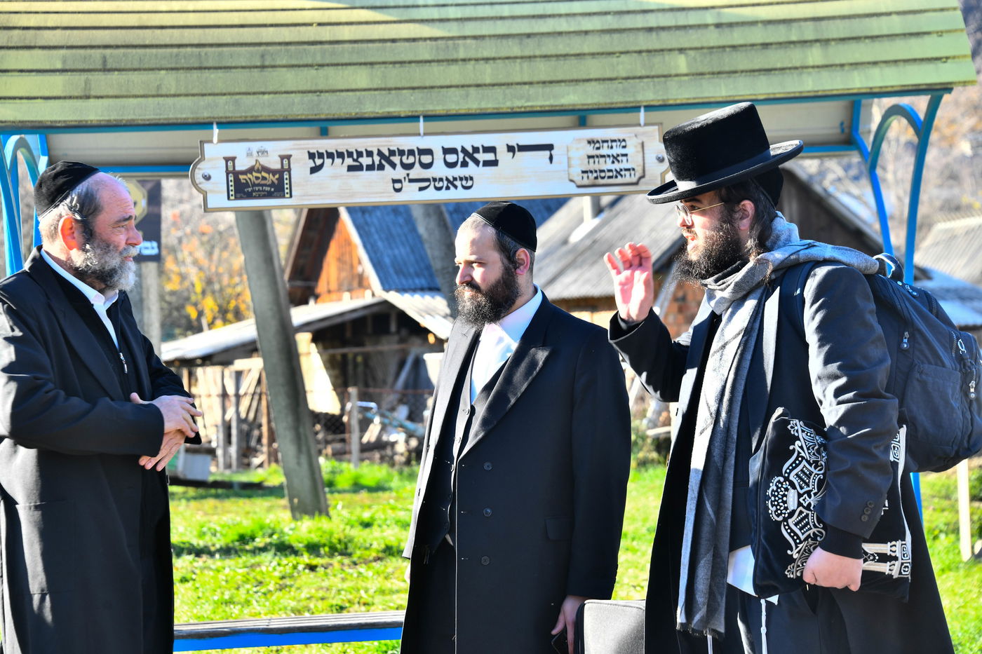 האדמו"ר מויז'ניץ במסע הקודש לאוקראיינה