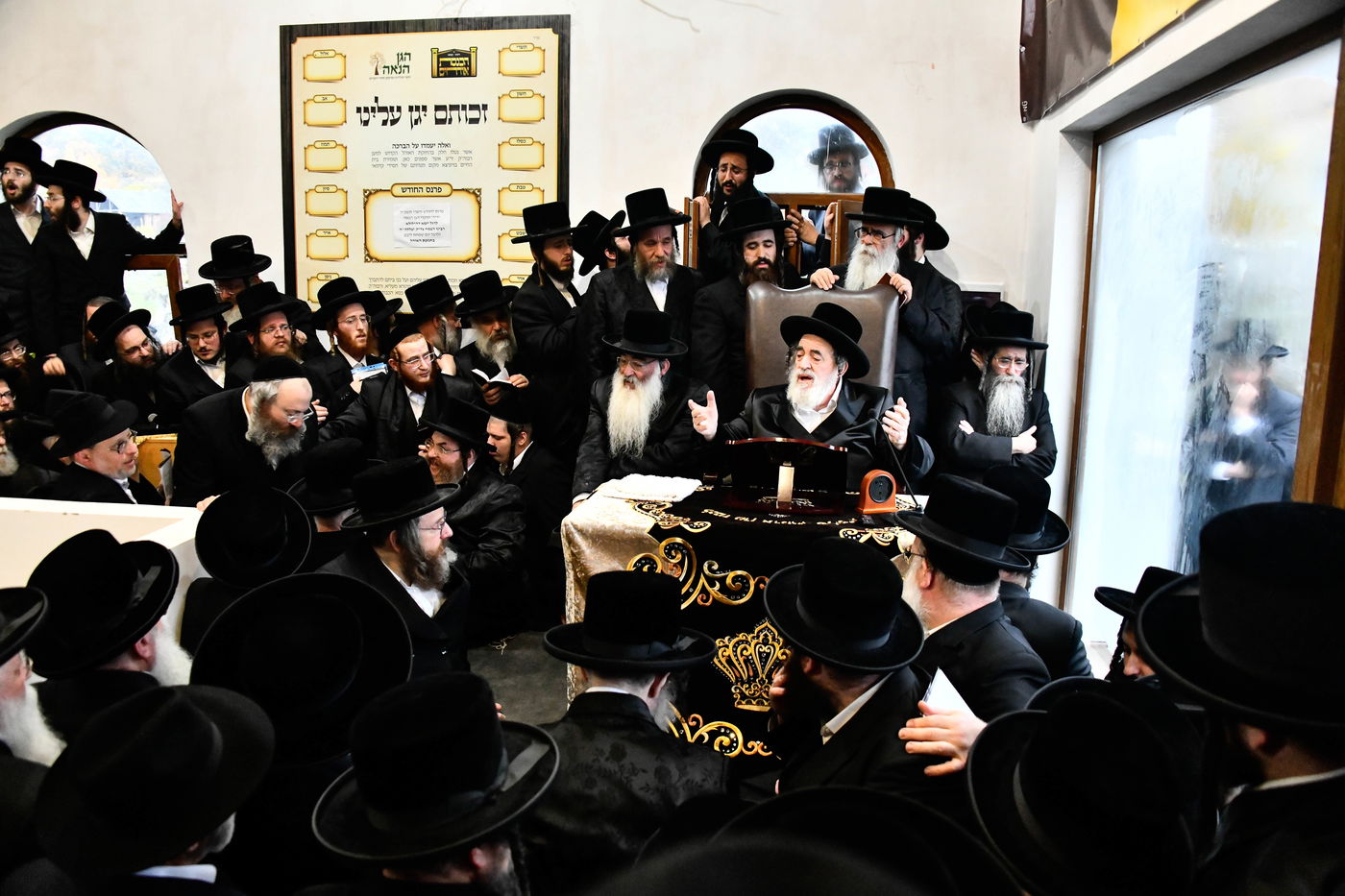 האדמו"ר מויז'ניץ במסע הקודש לאוקראיינה