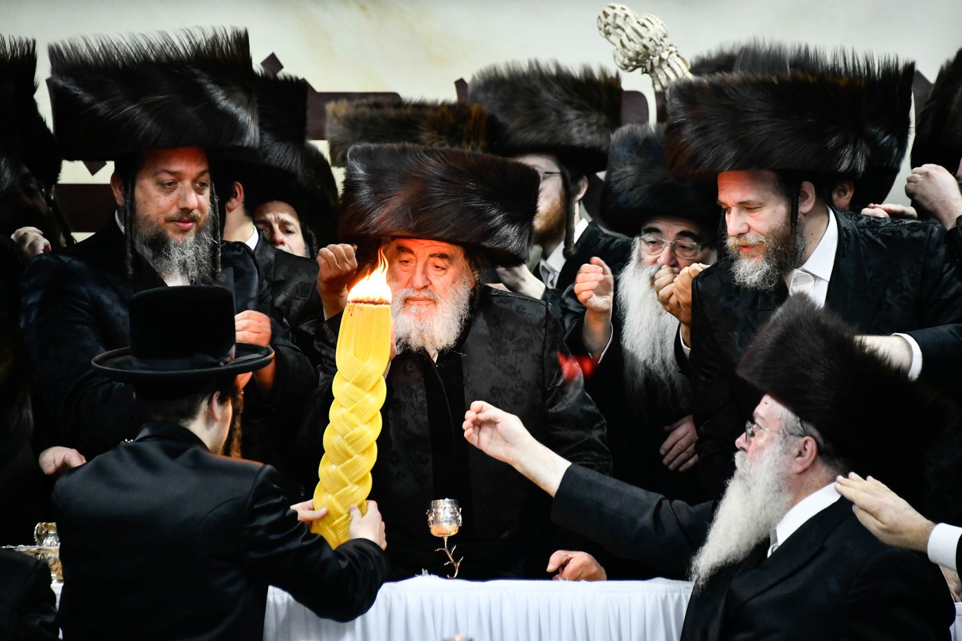 האדמו"ר מויז'ניץ במסע הקודש לאוקראיינה