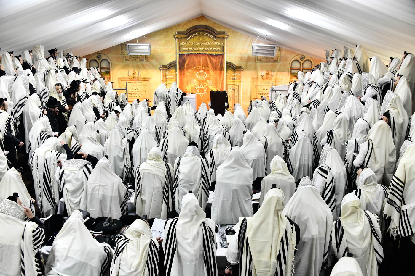 האדמו"ר מויז'ניץ במסע הקודש לאוקראיינה