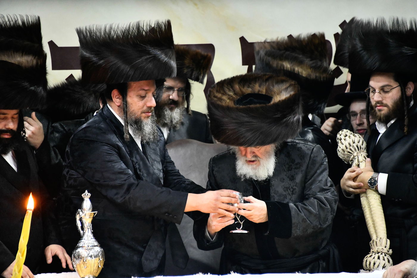 האדמו"ר מויז'ניץ במסע הקודש לאוקראיינה