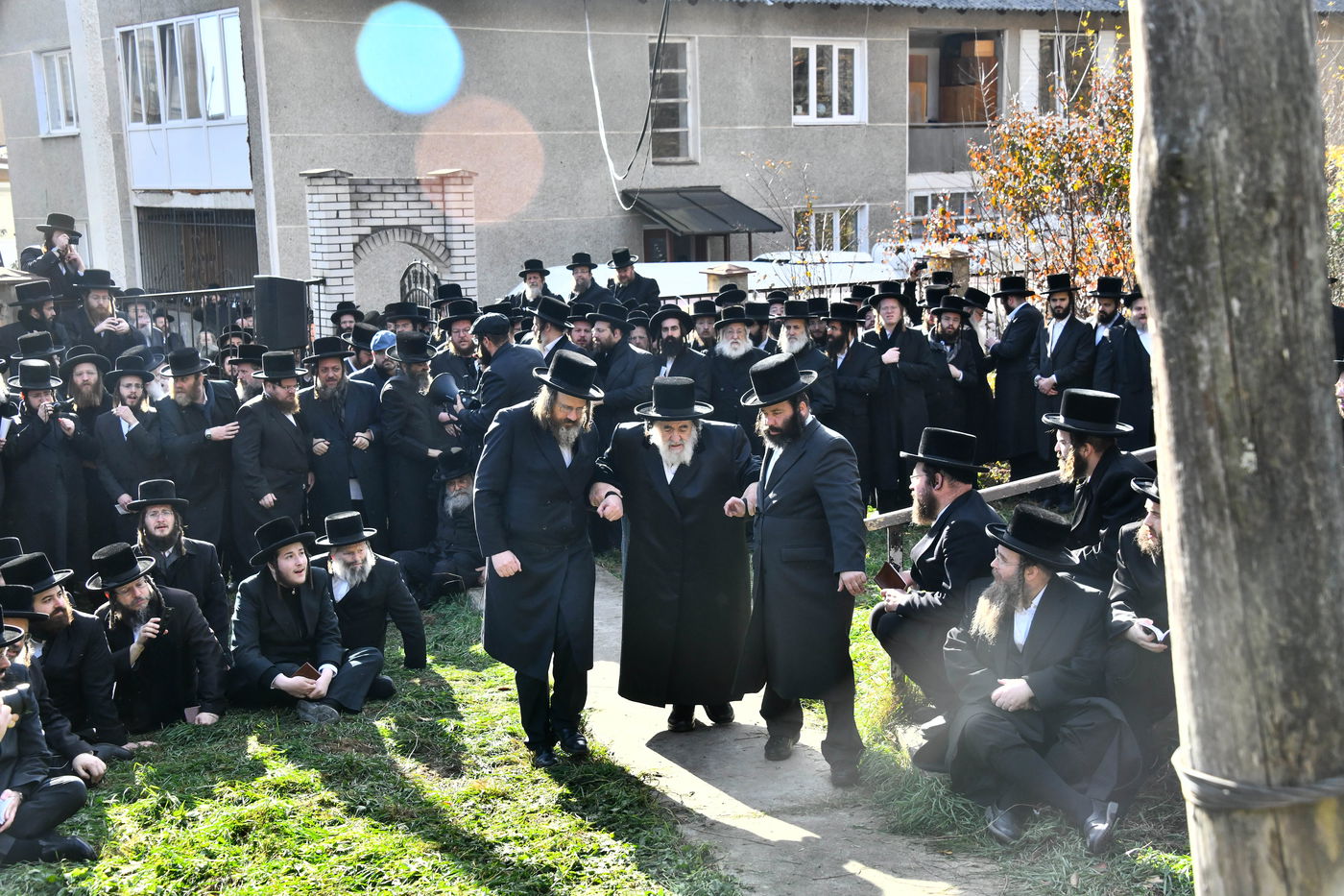 האדמו"ר מויז'ניץ במסע הקודש לאוקראיינה