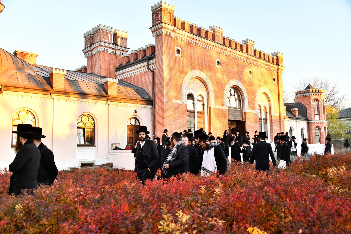 האדמו"ר מויז'ניץ במסע הקודש לאוקראיינה