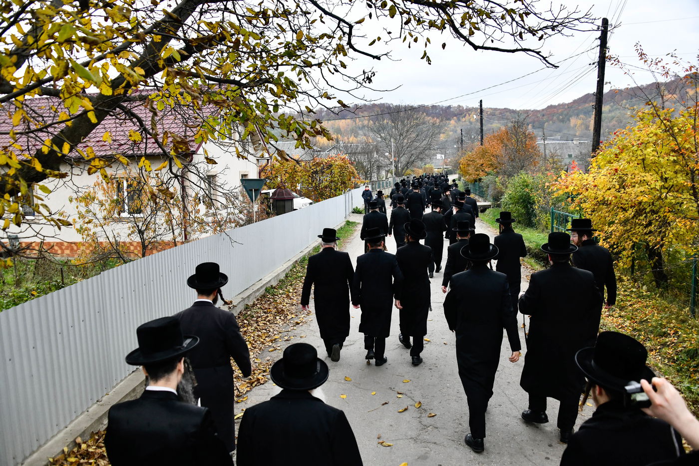 האדמו"ר מויז'ניץ במסע הקודש לאוקראיינה