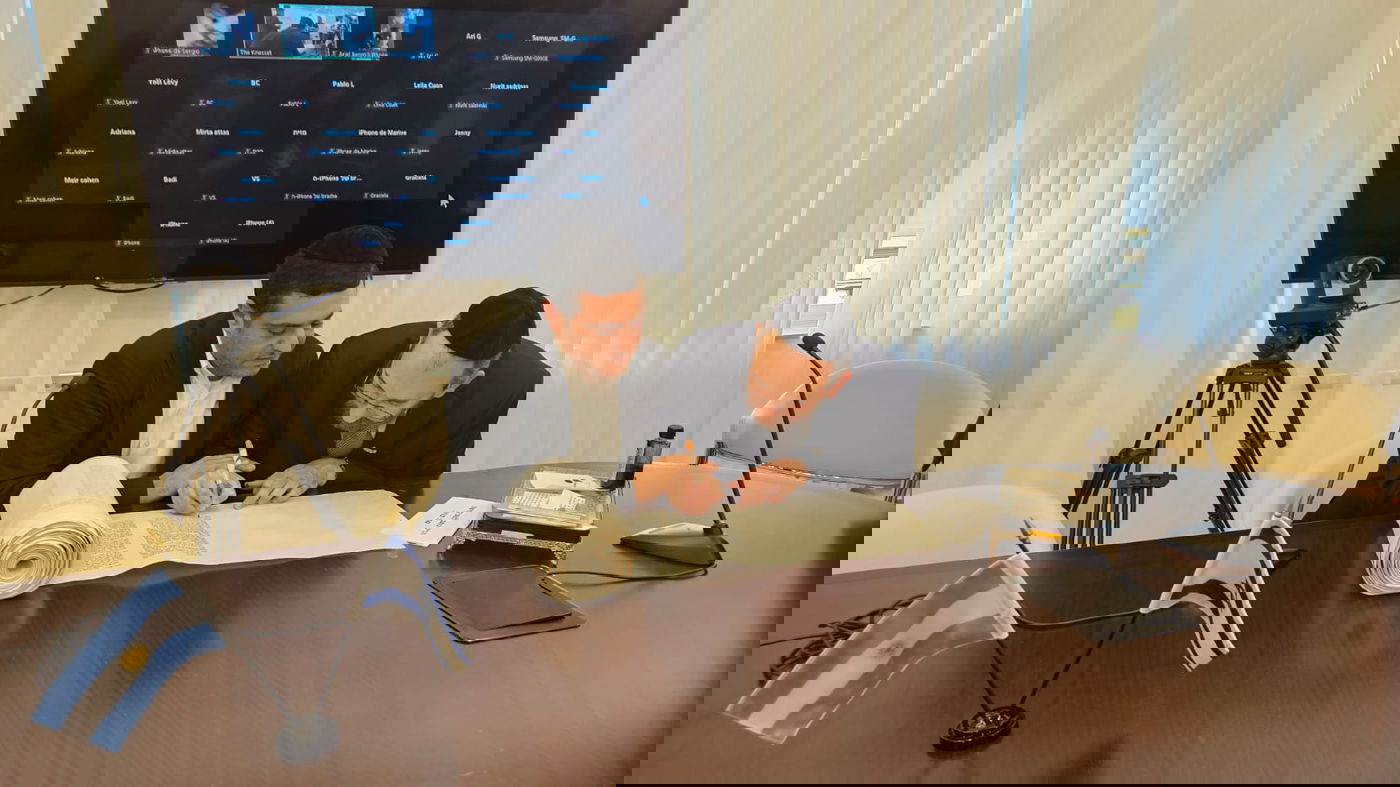 כתיבת אותיות היום בכנסת