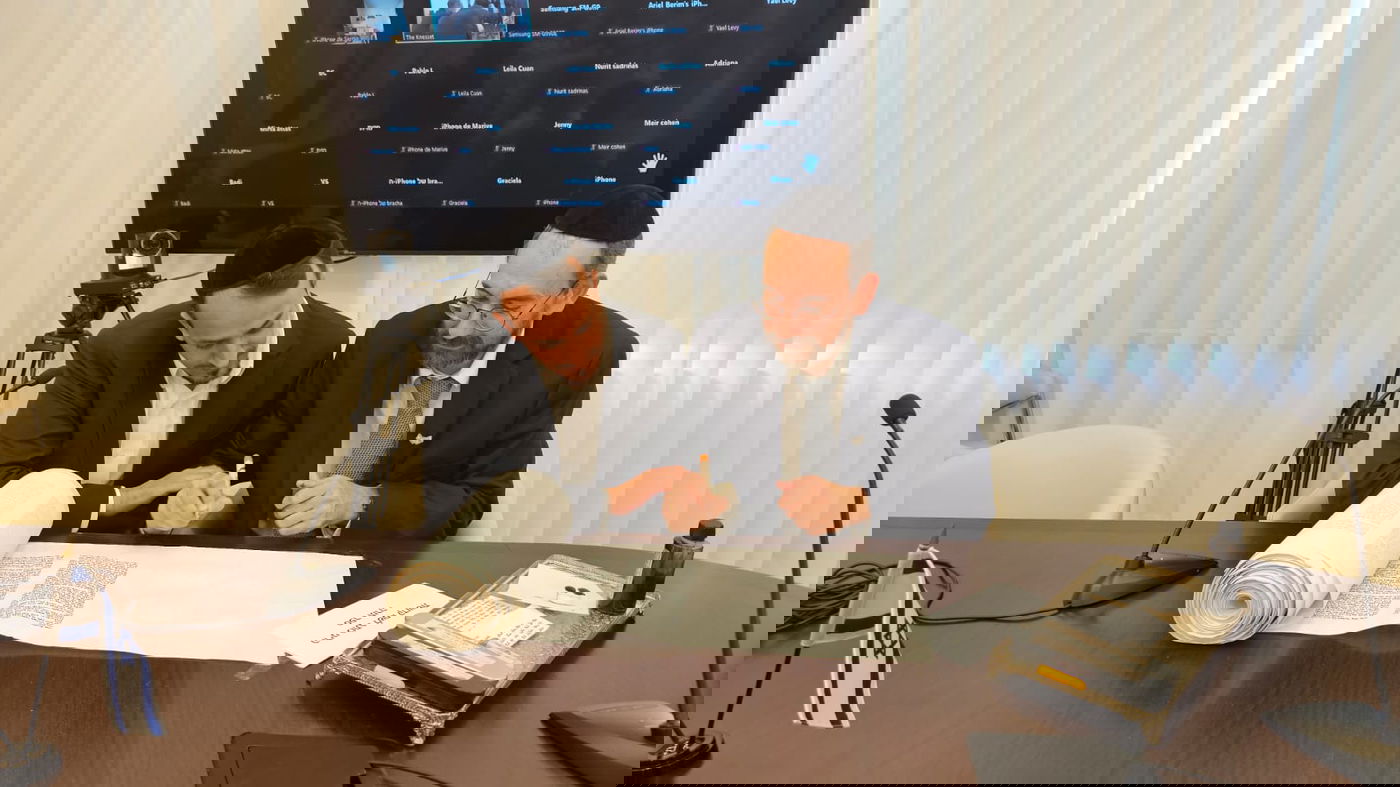 כתיבת אותיות היום בכנסת