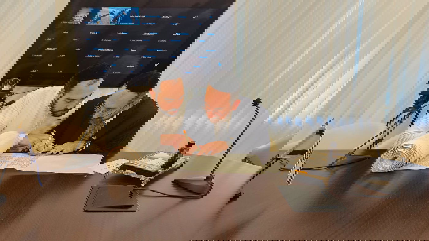 כתיבת אותיות היום בכנסת