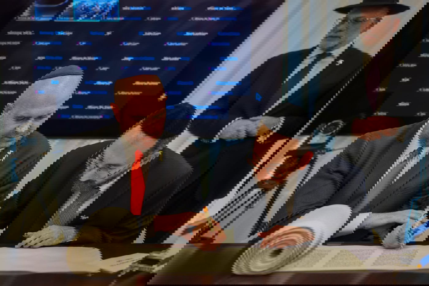 כתיבת אותיות היום בכנסת