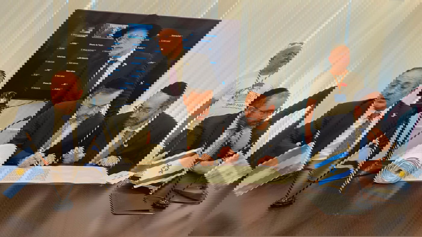 כתיבת אותיות היום בכנסת