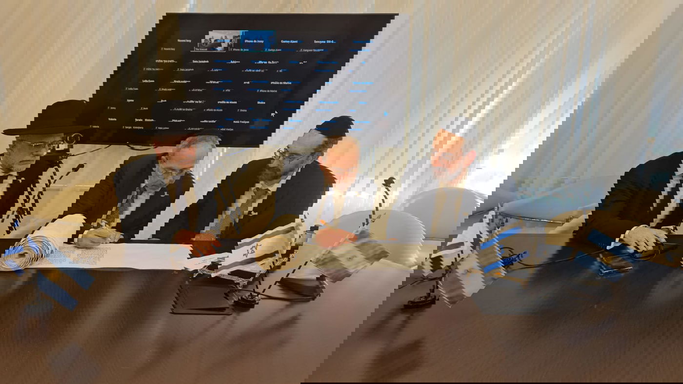 כתיבת אותיות היום בכנסת