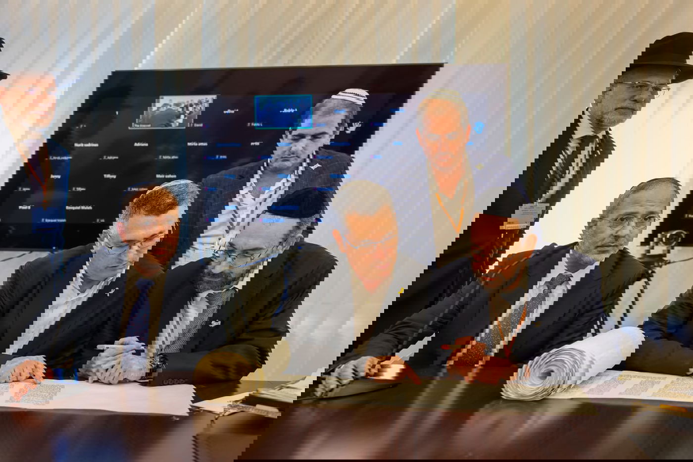 כתיבת אותיות היום בכנסת