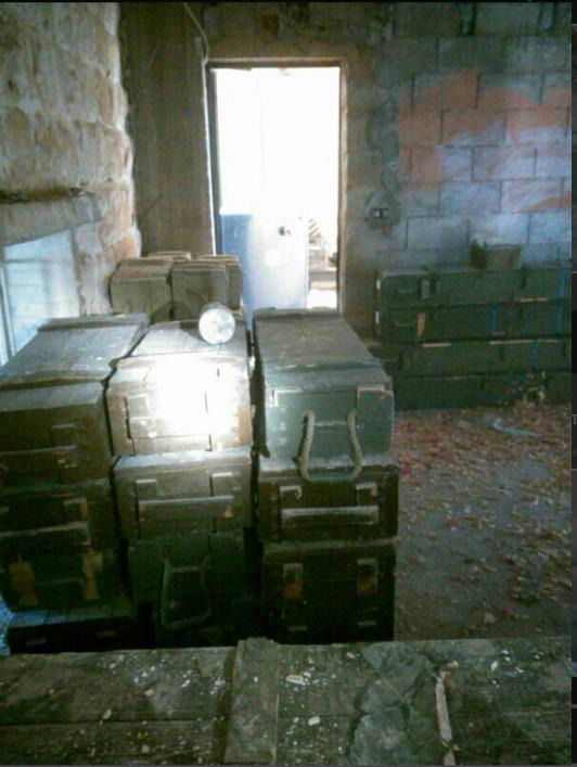 האמל"ח שמצאו לוחמי חטיבת הנח"ל הצפונית בדרום לבנון