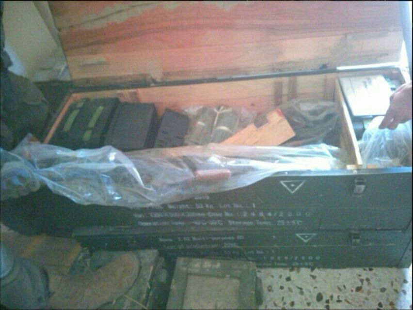 האמל"ח שמצאו לוחמי חטיבת הנח"ל הצפונית בדרום לבנון