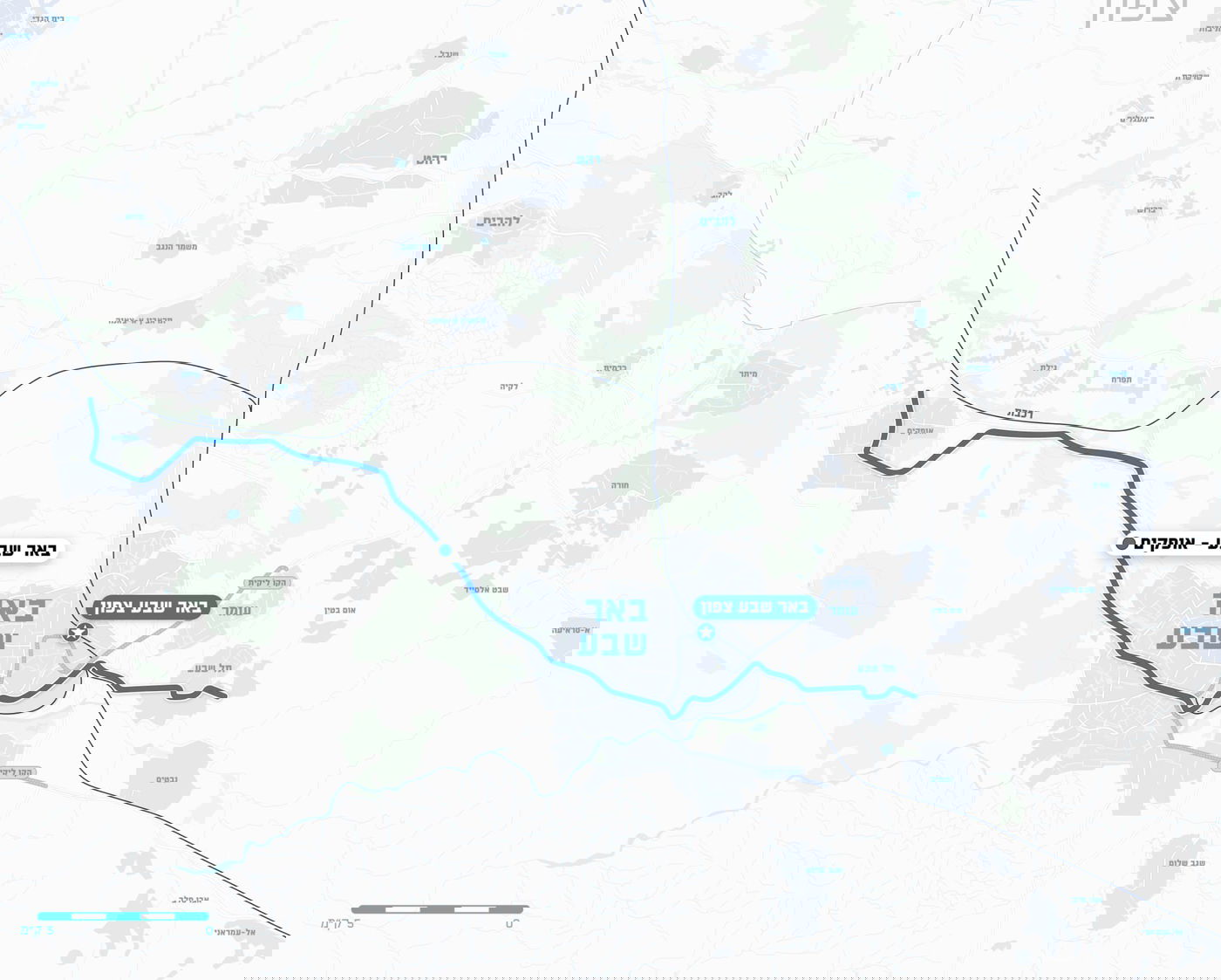 בדיוק כמו רכבת - בלי מסילות: תוכנית הענק של השרה רגב 
