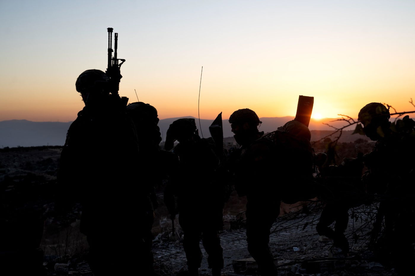 לוחמי חטיבת הנח"ל הצפונית בתמרון הקרקעי בדרום לבנון